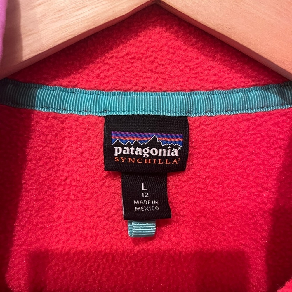 Patagonia Synchilla Girls Size 12 - Picture 3 of 9